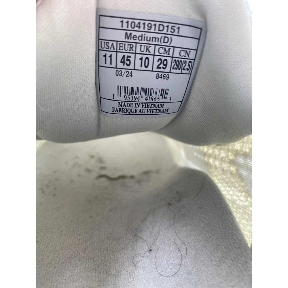 Brooks GLYCERIN 21 Men's USED Running Shoes White/Grey US Size 11 D